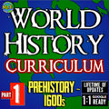 World History Ancient Civilizations Curriculum: Units, Worksheets, Activities