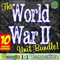 World War 2 Unit: Activities, Projects, Web Quests, Timelines, Notes for WW2