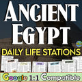 Ancient Egypt Activity Daily Life Readings Government Education Work