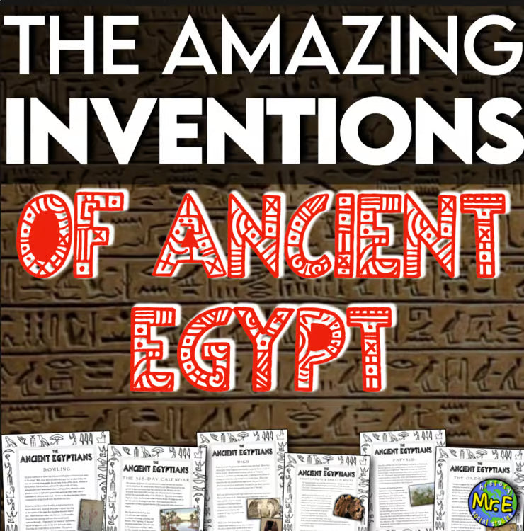 Ancient Egypt Inventions Activity Worksheet Stations for Egypt Achievements
