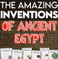 Ancient Egypt Inventions Activity Worksheet Stations for Egypt Achievements