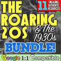 Roaring 20s 1930s Great Depression Unit: Activities Worksheets Projects Stations
