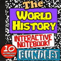 World History Ancient Civilizations Social Studies Interactive Notebooks Bundle
