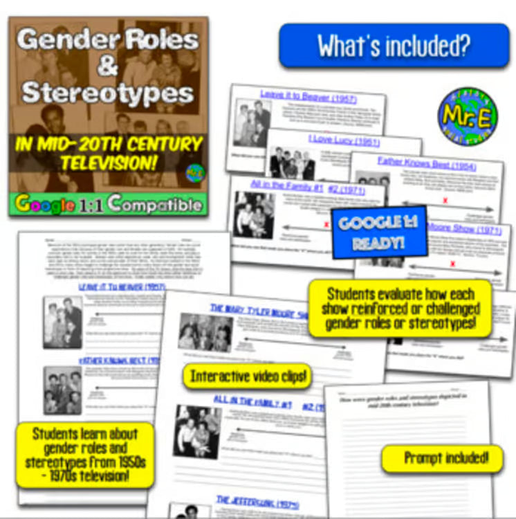 Birth of American Culture Unit: 1950s 1960s Suburbia Baby Boomers Activities