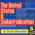 Industrial Revolution Activities and Worksheets Unit for Slavery and Industry
