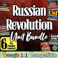 Russian Bolshevik Revolution Unit: Communism, Red Scare, Activities, Worksheets