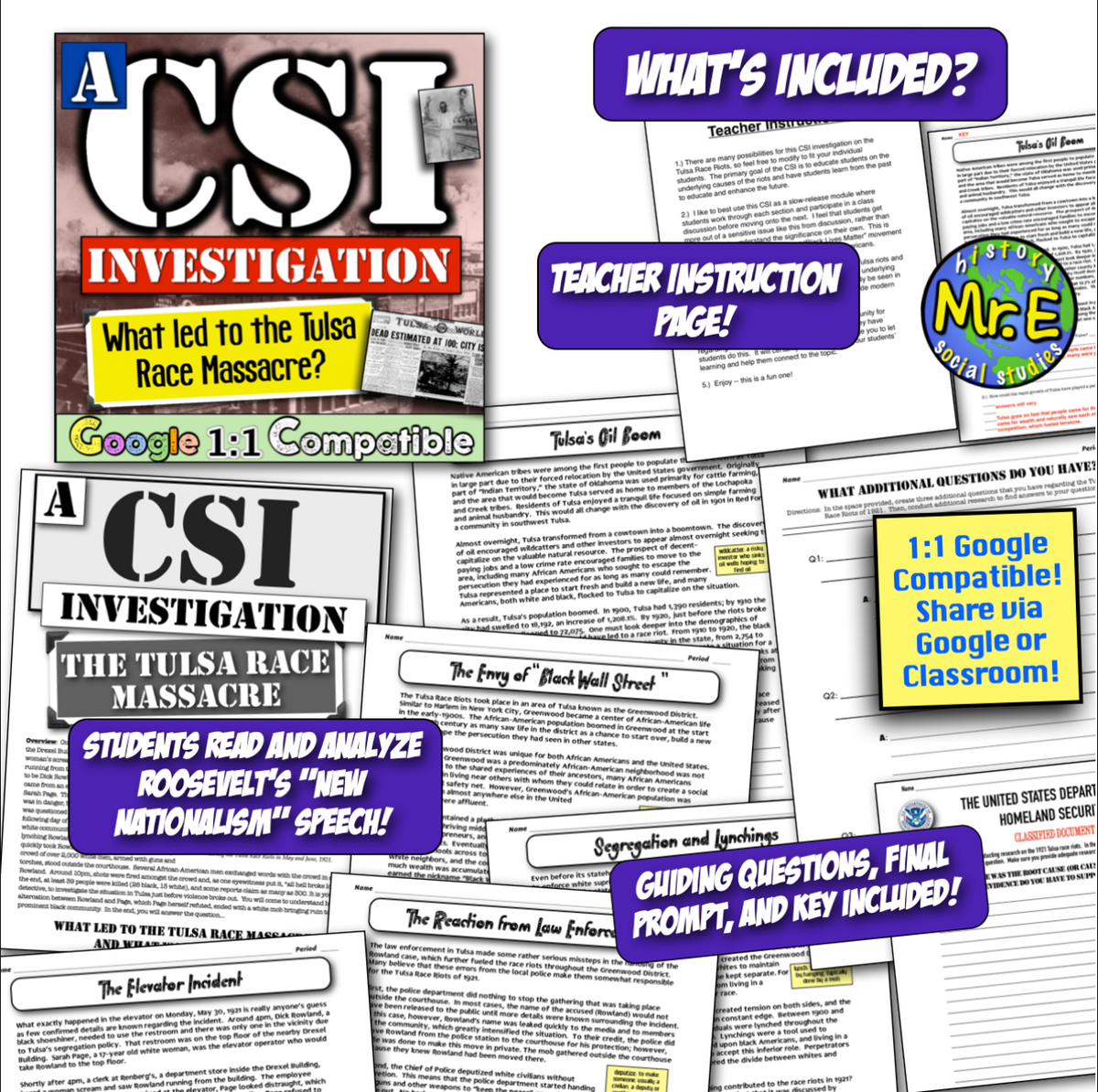 Roaring 20s 1930s Great Depression Unit: Activities Worksheets Projects Stations
